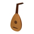 Roosebeck Lute-Kulele T Tenor Variegated Pegs