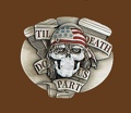 Til Death Do Us Part Belt Buckle 3 x 2-1/2