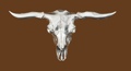 Large Steer Head Belt Buckle 7 x 3-1/2