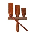 Dobani Agogo Wood 3 Bells