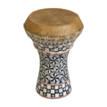Mid-East Mosaic Wooden Doumbek Small