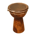 Mid-East Rosewood Doumbek 10 Inch Synthetic Head