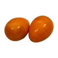 Dobani Egg Shakers Wooden Pair Yellow