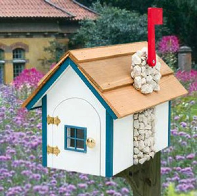 Cottage Lighthouse Mailboxes