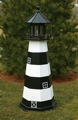 2 Foot Wooden Cape Canaveral Painted Wooden Lighthouse