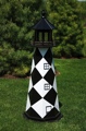 4 Foot Wooden Cape Lookout Painted Wooden Lighthouse