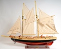 Bluenose II painted Medium OMH Handcrafted Model