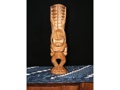 Hurricane Tiki Totem 8 Natural Hibiscus Island Decor