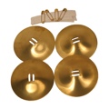 Mid-East Flare Belly Dance Zills 2.4 Inch Set Of 4