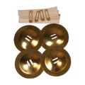 Mid-East Student Belly Dance Zills 2 Inch Set Of 4