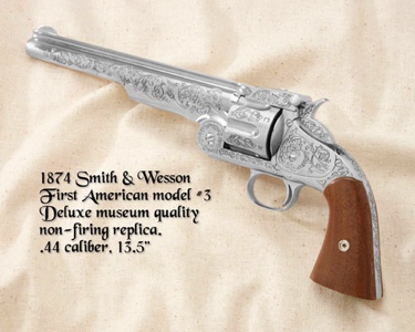 The Wyatt Earp Revolver Non Firing Replica Gun